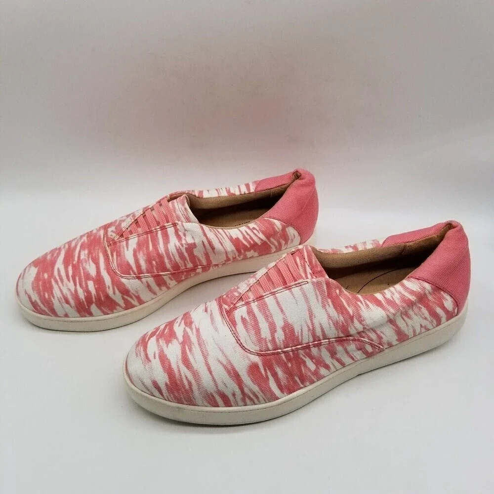 Life Stride Women Emily Slip On Shoes Printed Pink 10